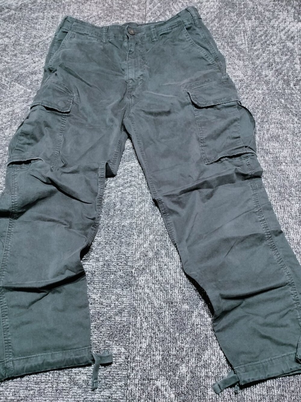 American Eagle Pants Men's Flex 29x30 Black Jeans Cargo Straight Leg NWOT